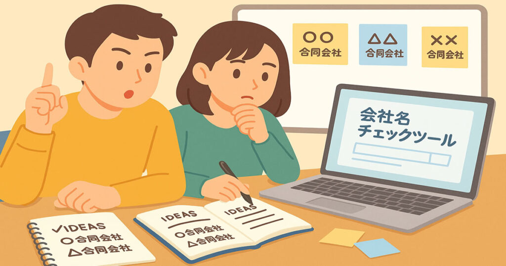 会社名(商号)を決める